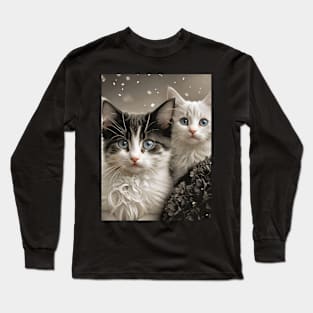 Gorgeous Cute Kittens & Cats Long Sleeve T-Shirt